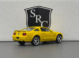 Ford Mustang GT Yellow - Kinsmart 1:38 Diecast