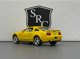 Ford Mustang GT Yellow - Kinsmart 1:38 Diecast
