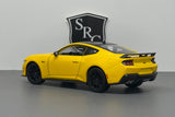 Ford Mustang GT Yellow - Welly 1:24 Diecast