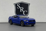 Ford Mustang GT 2015 Blue - Kinsmart 1:38 Diecast