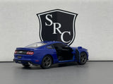 Ford Mustang GT 2015 Blue - Kinsmart 1:38 Diecast
