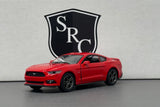 Ford Mustang GT 2015 Red - Kinsmart 1:38 Diecast