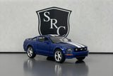 Ford Mustang GT Hardtop Blue - Kinsmart 1:38 Diecast