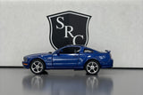 Ford Mustang GT Hardtop Blue - Kinsmart 1:38 Diecast