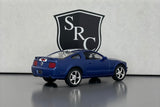 Ford Mustang GT Hardtop Blue - Kinsmart 1:38 Diecast
