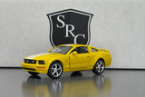 Ford Mustang GT Hardtop Yellow - Kinsmart 1:38 Diecast