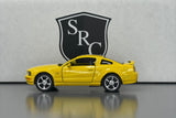 Ford Mustang GT Hardtop Yellow - Kinsmart 1:38 Diecast