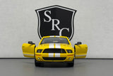 Ford Mustang Shelby GT500 Yellow - Kinsmart 1:38 Diecast