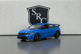 Honda Civic Type R Blue - Kinsmart 1:36 Diecast