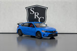 Honda Civic Type R Blue - Kinsmart 1:36 Diecast
