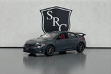 Honda Civic Type R Gray - Kinsmart 1:36 Diecast