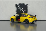 Honda Civic Type R Yellow - Kinsmart 1:36 Diecast