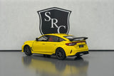 Honda Civic Type R Yellow - Kinsmart 1:36 Diecast