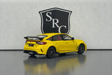 Honda Civic Type R Yellow - Kinsmart 1:36 Diecast