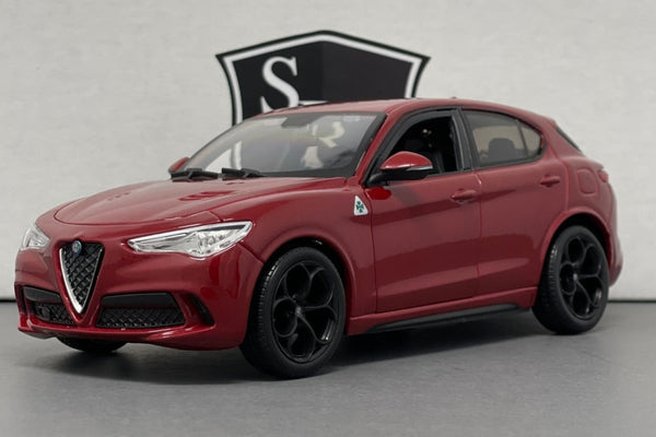 Alfa Romeo Stelvio Quadrifoglio - Bburago 1:24 Diecast