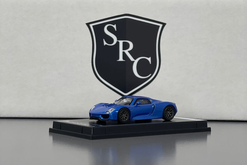 Porsche 918 Spyder - PosterCars 1:64 Diecast