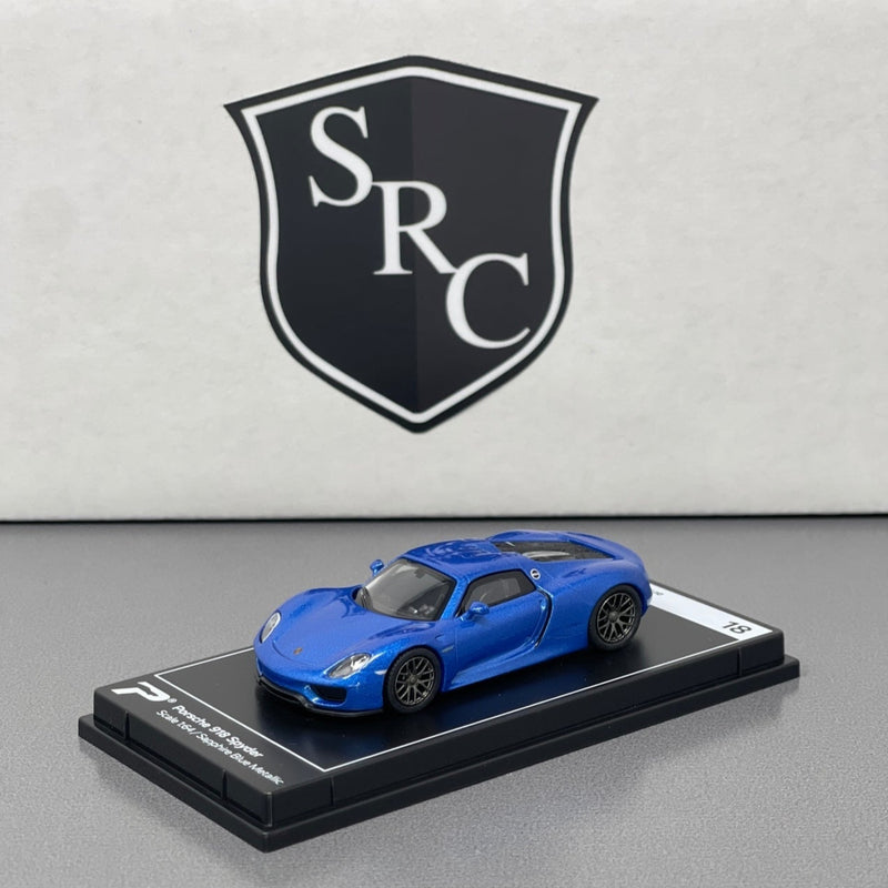 Porsche 918 Spyder - PosterCars 1:64 Diecast