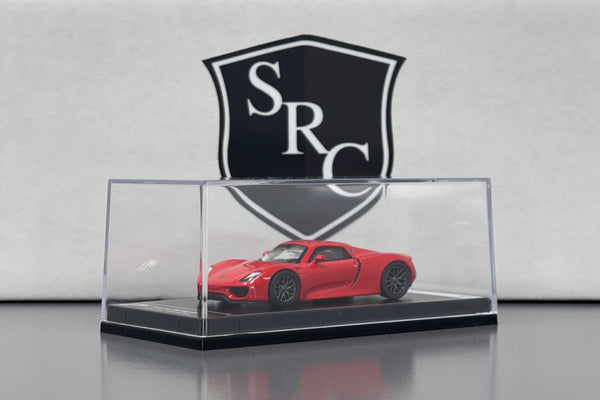Porsche 918 Spyder - PosterCars 1:64 Diecast