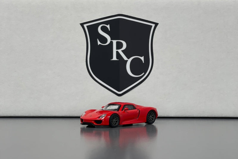 Porsche 918 Spyder - PosterCars 1:64 Diecast