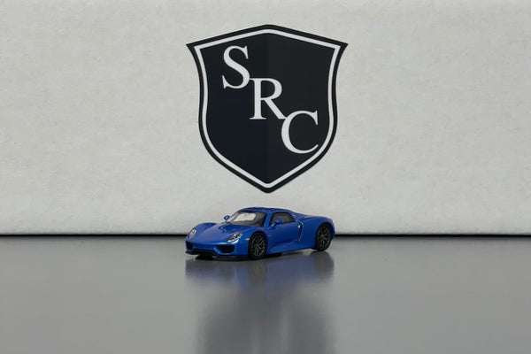 Porsche 918 Spyder - PosterCars 1:64 Diecast