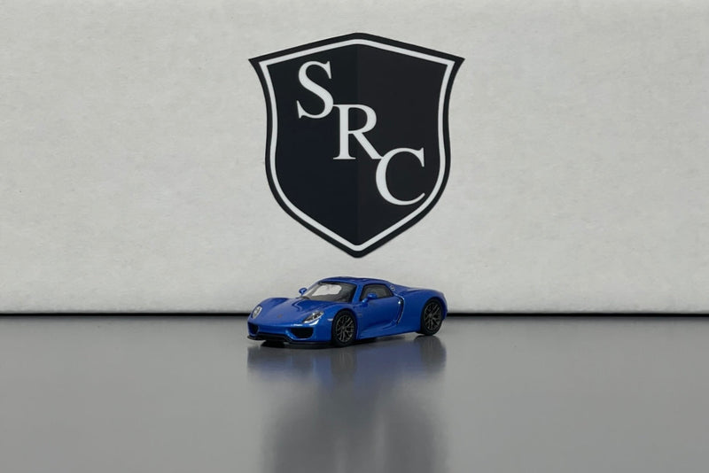 Porsche 918 Spyder - PosterCars 1:64 Diecast