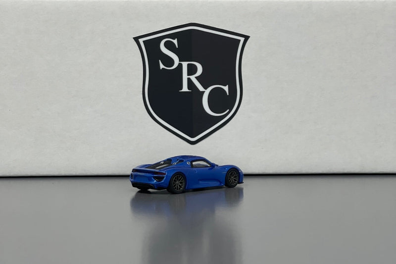 Porsche 918 Spyder - PosterCars 1:64 Diecast
