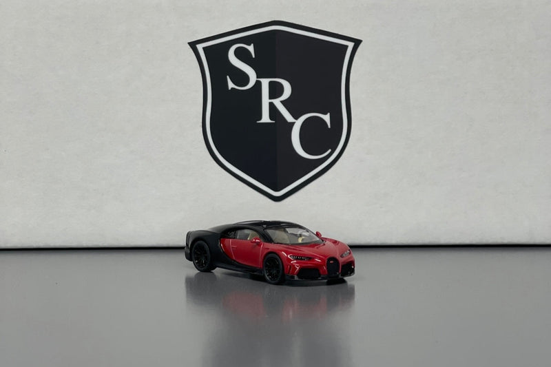 Bugatti Chiron Supersport - PosterCars 1:64 Diecast