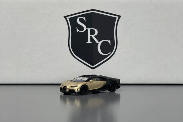 Bugatti Chiron Supersport - PosterCars 1:64 Diecast