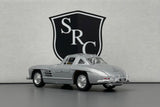 Mercedes-Benz 300SL - Silver - Kinsmart 1:36 Diecast