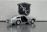 Aston Martin DB5 - Silver - Kinsmart 1:38 Diecast