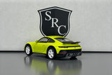 Porsche 911 Rallye - Yellow - Kinsmart 1:36 Diecast