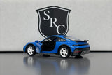 Porsche 911 Rallye - Blue - Kinsmart 1:36 Diecast