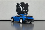 Porsche 911 Rallye - Blue - Kinsmart 1:36 Diecast