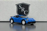 Porsche 911 Rallye - Blue - Kinsmart 1:36 Diecast