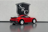Porsche 911 Rallye - Red - Kinsmart 1:36 Diecast