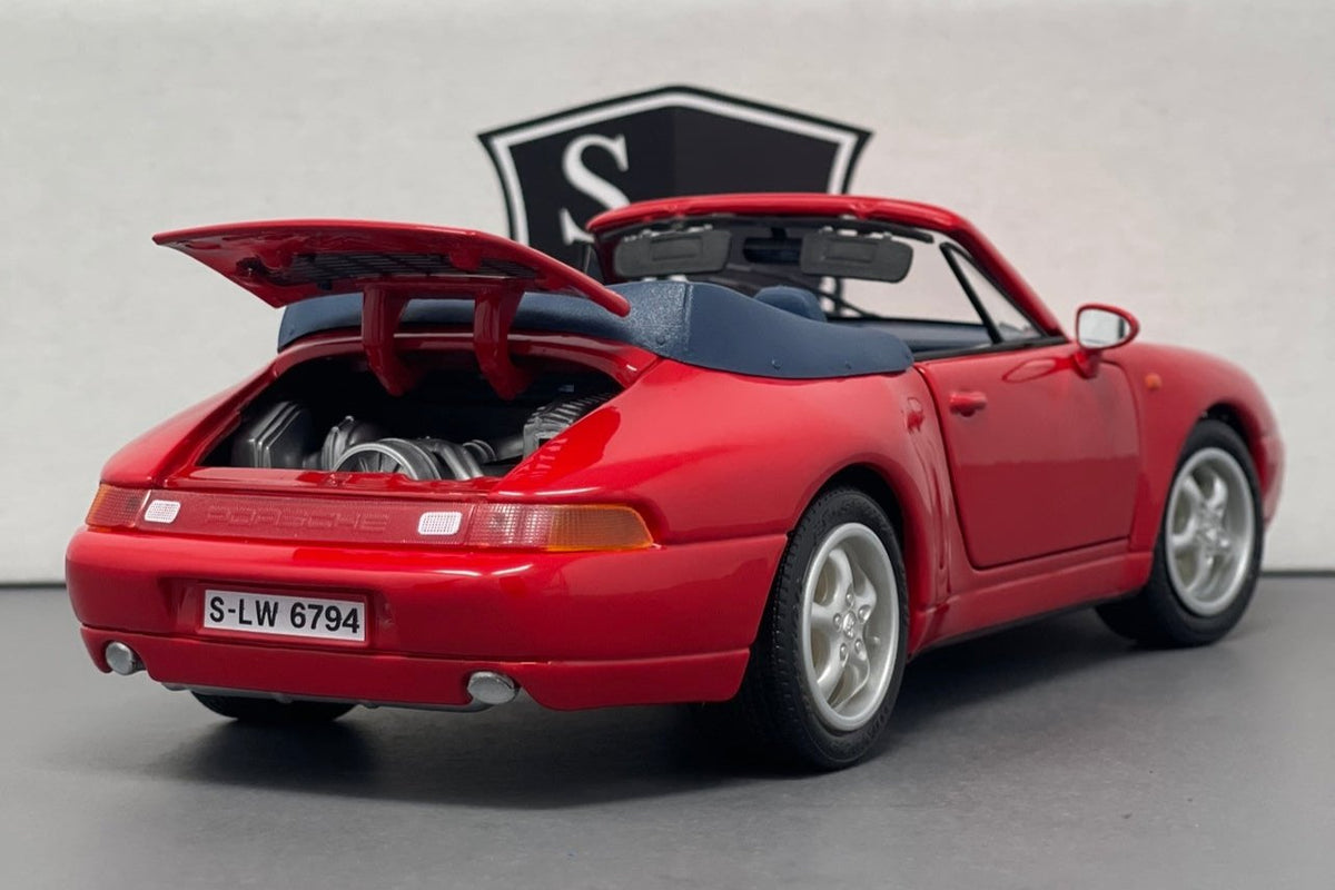 Porsche 911 Carrera Cabriolet - Maisto 1:18 Diecast – Strada