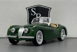 Jaguar XK 120 Green - Bburago 1:24 Diecast