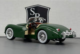 Jaguar XK 120 Green - Bburago 1:24 Diecast