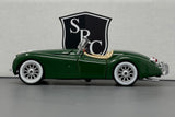 Jaguar XK 120 Green - Bburago 1:24 Diecast