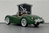 Jaguar XK 120 Green - Bburago 1:24 Diecast