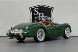 Jaguar XK 120 Green - Bburago 1:24 Diecast