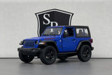 Jeep Wrangler Blue - Kinsmart 1:34 Diecast