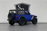 Jeep Wrangler Blue - Kinsmart 1:34 Diecast
