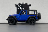 Jeep Wrangler Blue - Kinsmart 1:34 Diecast