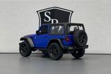 Jeep Wrangler Blue - Kinsmart 1:34 Diecast