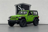Jeep Wrangler Green - Kinsmart 1:34 Diecast