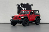Jeep Wrangler Red - Kinsmart 1:34 Diecast