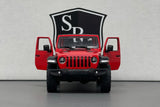 Jeep Wrangler Red - Kinsmart 1:34 Diecast