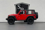 Jeep Wrangler Red - Kinsmart 1:34 Diecast