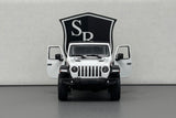 Jeep Wrangler White - Kinsmart 1:34 Diecast